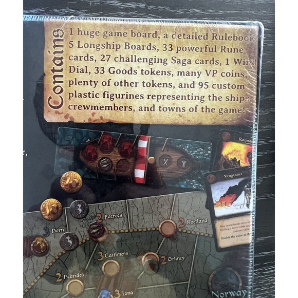 Fire and Axe A Viking Saga Pandasaurus IDW Games, New and Sealed - Picture 4 of 11